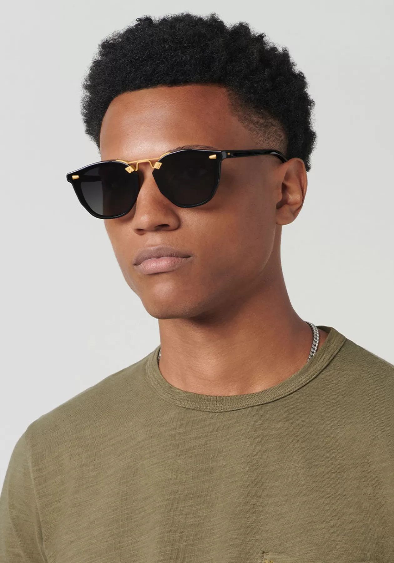 Beau Nylon | Black + Shadow 24K Polarized | KREWE Clearance