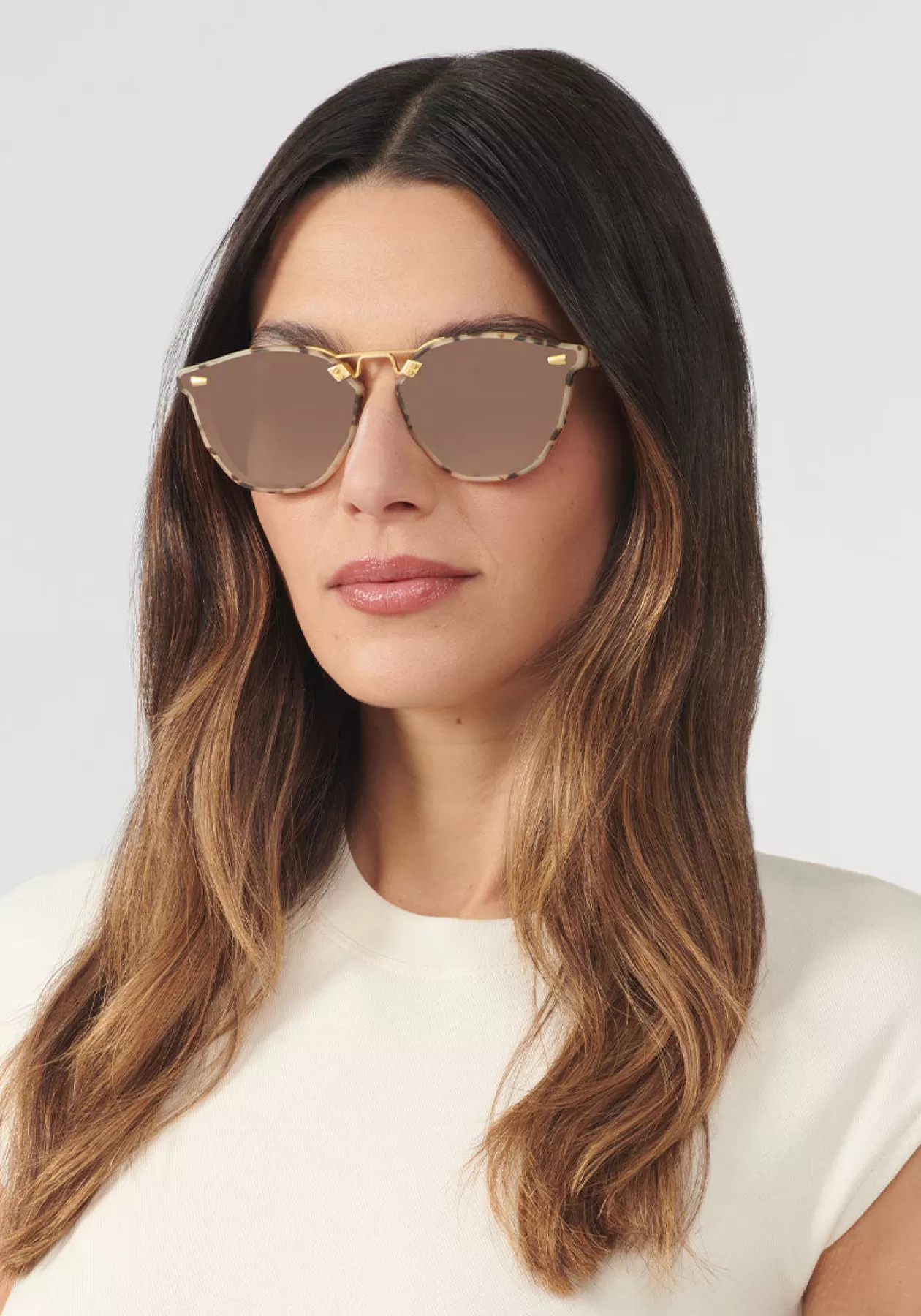 Beau Nylon | Matte Oyster 18K Mirrored | KREWE New