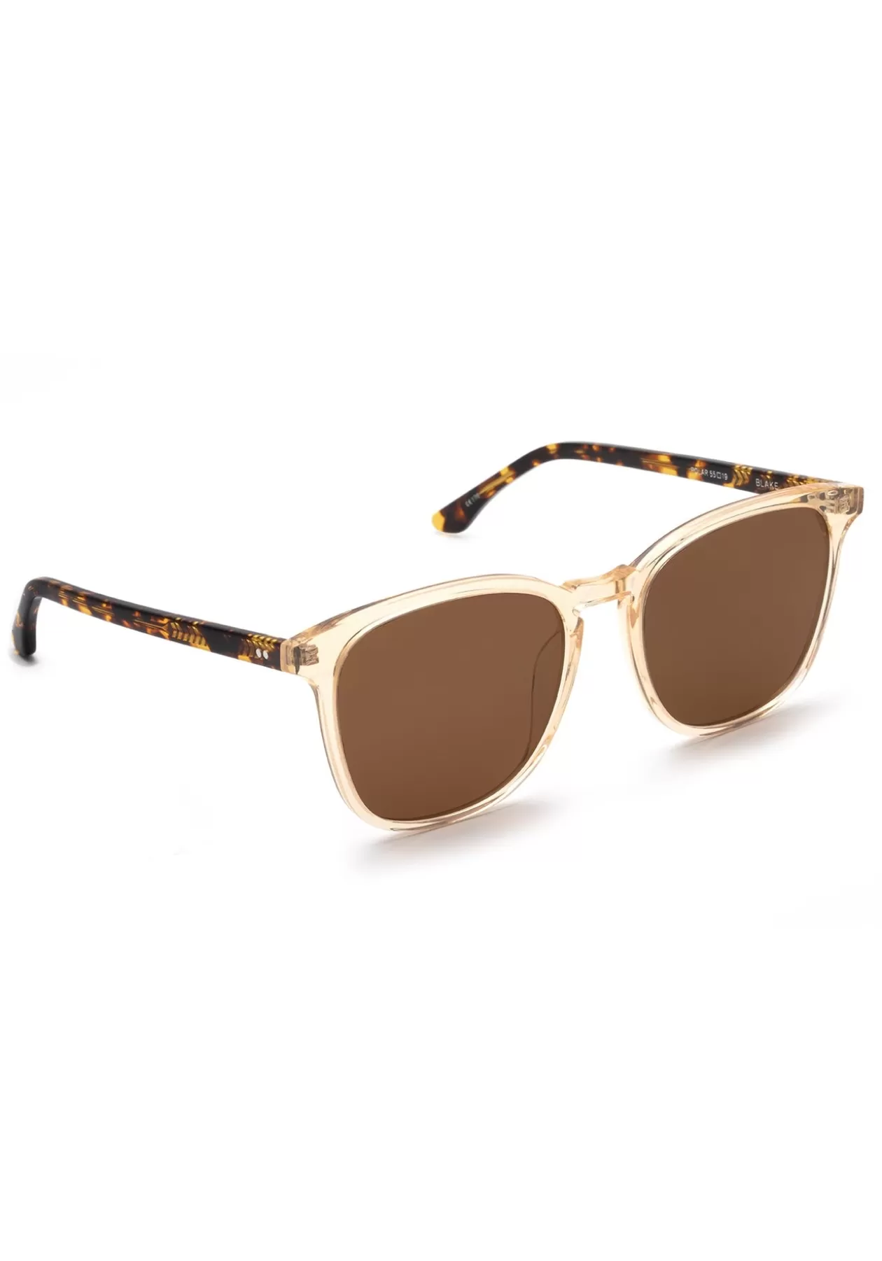 Blake | Champagne + Rue Tortoise Polarized | KREWE Discount