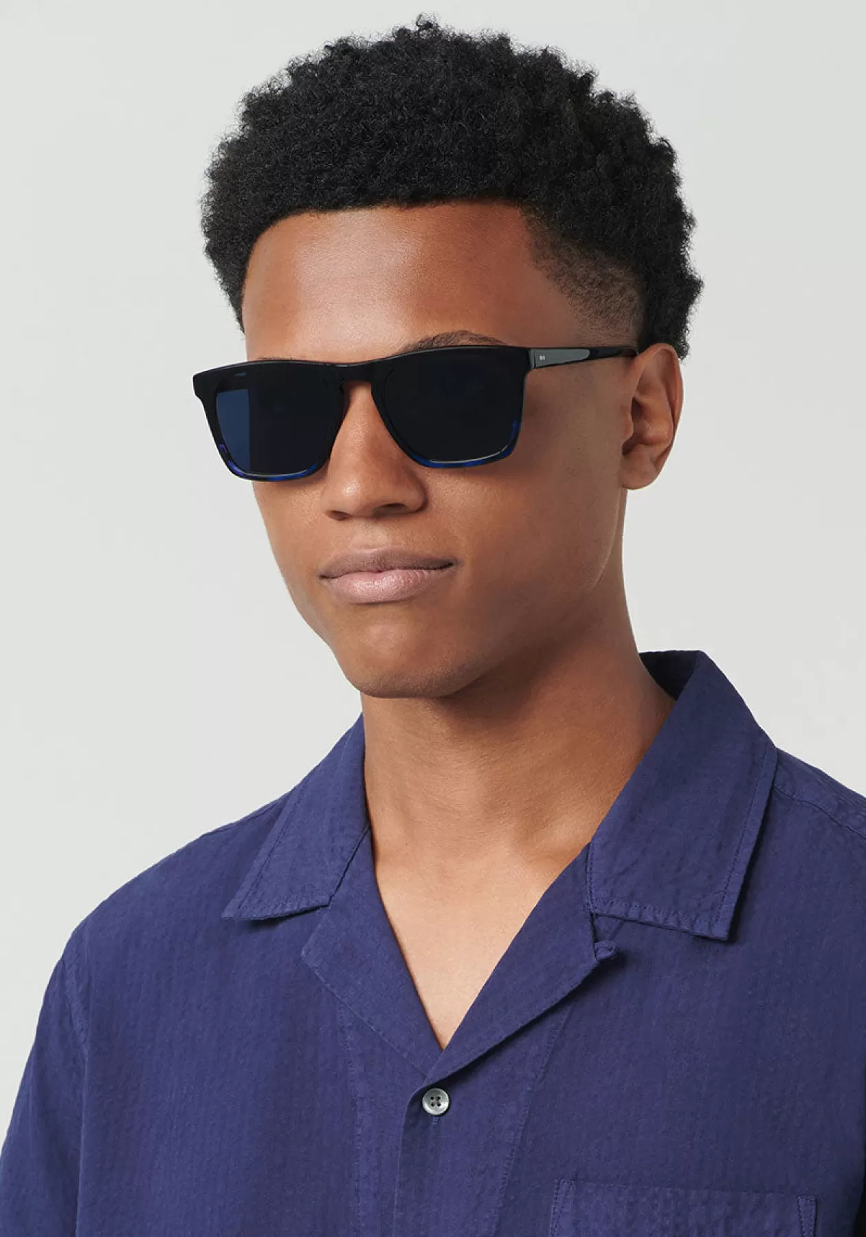 Lenox | Black + Cobalt Polarized | KREWE Fashion